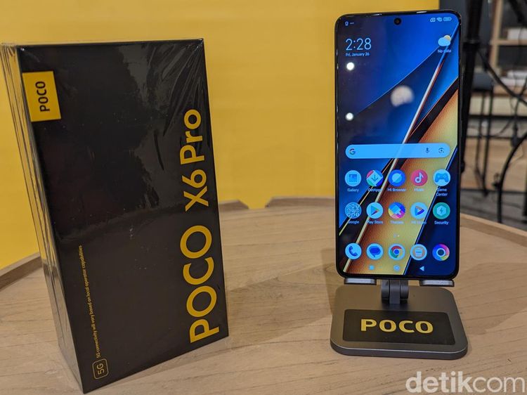 Penampakan Poco X6 Pro 5G, Bakal Pakai HyperOS?