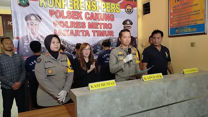 Polisi menangkap komplotan bajing loncat yang viral di Cakung, Jakarta Timur