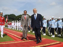 Momen Jokowi Terima Kunjungan PM Timor Leste di Istana Bogor