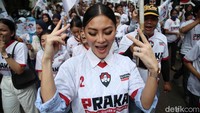Relawan Praka mendeklarasikan dukungan kepada Prabowo-Gibran di Pilpres 2024. 