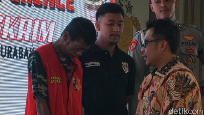 Suratman, pelaku perampokan dan pencabulan di Surabaya
