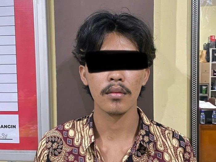 Tampang pelaku pemerkosaan gadis di bawah umur di Merangin