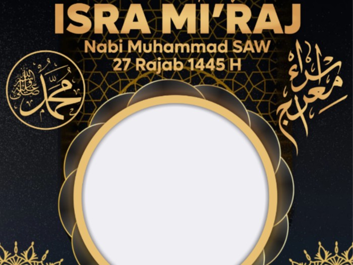 Twibbon Isra Miraj 2024