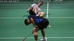 Ekspresi Ginting Tersingkir dari Semifinal Indonesia Master 2024