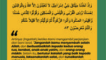 8 Perintah Allah SWT dalam Surah Al Baqarah Ayat 83, Jangan Dihiraukan!