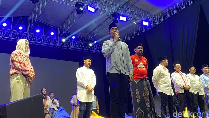 Ketua Umum Partai Solidaritas Indonesia (PSI) Kaesang Pangarep. (Tina/detikcom)