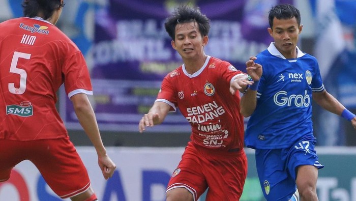 Laga PSIM Jogja vs Semen Padang, Sabtu (27/1/2024).