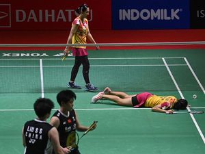 Lanny/Ribka Terhenti di Semifinal Indonesia Master 2024