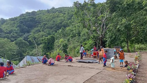 Lima ruangan SD Inpres Sabulmil Kelas Jauh Lokonmasak, Desa Lakmaras, Kecamatan Lamaknen Selatan, Kabupaten Belu, NTT rata tanah akibat dihantam angin kencang pada Jumat (26/1/2024) sekitar pukul 01.30 Wita.