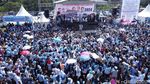 RK hingga Ara Temani Prabowo Kampanye Akbar di Subang