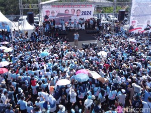 Dalam Sehari, Prabowo Temui Puluhan Ribu Rakyat di 4 Titik Subang-Banten