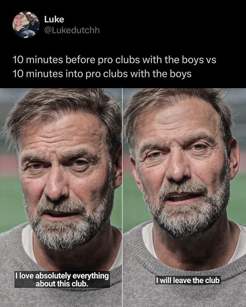 Meme Jurgen Klopp