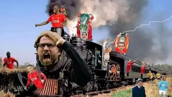 Klopp akan menyudahi kariernya bersama Liverpool setelah lebih dari delapan musim. Klopp telah mempersembahkan total tujuh piala, termasuk gelar Liga Inggris pertama Liverpool dalam 30 tahun, serta satu Liga Champions di 2019. Foto: Twitter