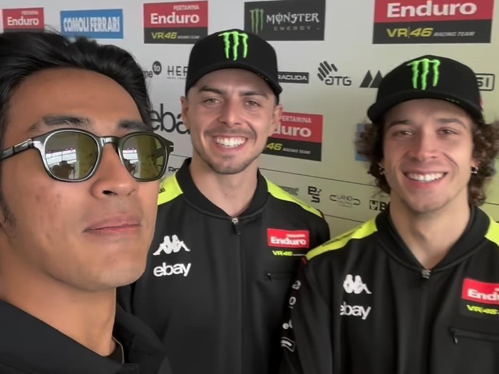 Pebalap VR46 Racing Team.