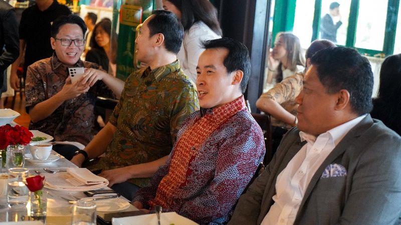 Suasana acara Modern Luxury Luncheon with Jaguar Land Rover bagi nasabah VIP Panin Bank
