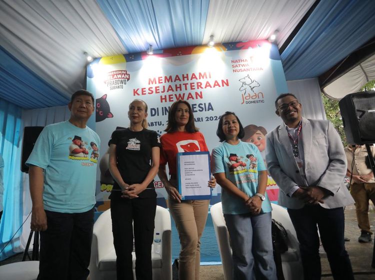 Presidium Relawan Prabowo Subianto Gelar Vaksin Hewan Gratis