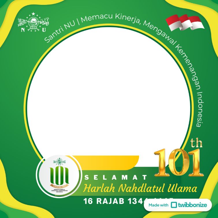 Twibbon Harlah NU 2024