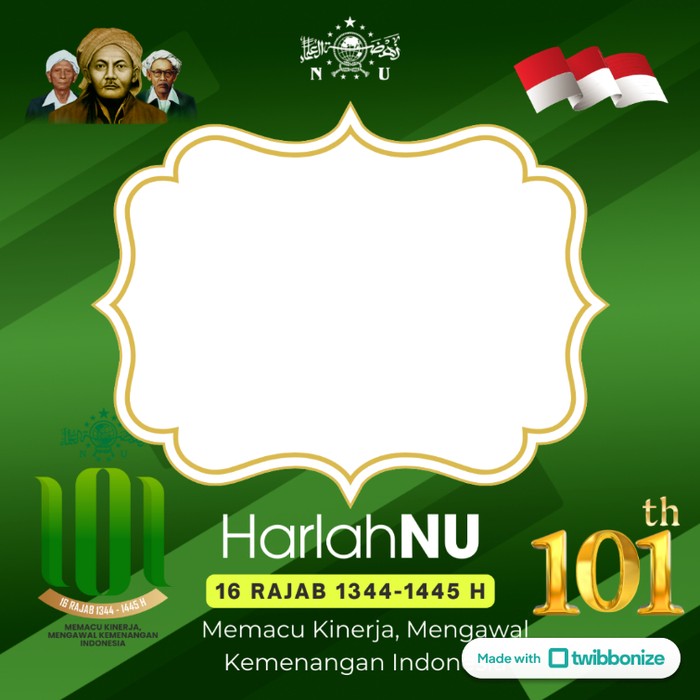 Twibbon Harlah NU 2024