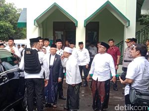 Bertemu Kiai-Pengasuh Ponpes di Kajen Pati, Ini Pesan Wapres Maruf Amin