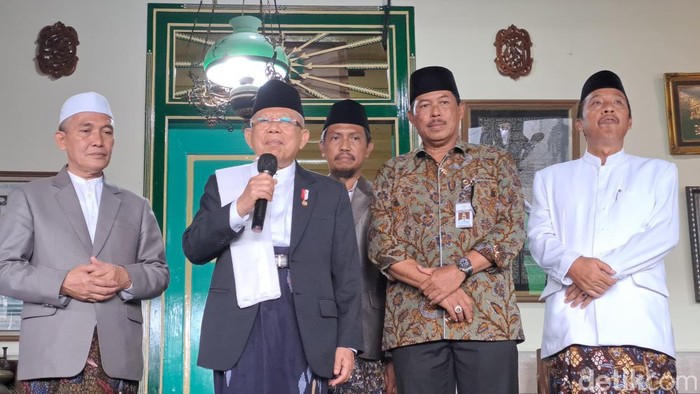 Wapres Maruf Amin (Lisye/detikcom)