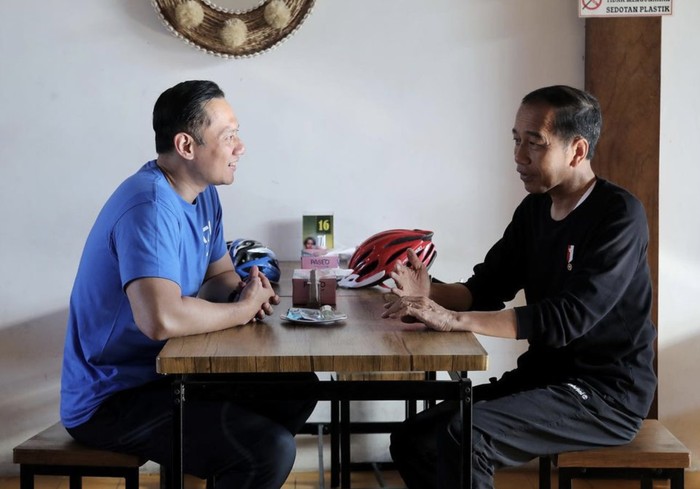 Agus Yudhoyono Sarapan Gudeg Bareng Jokowi hingga Kepincut Soto Lamongan