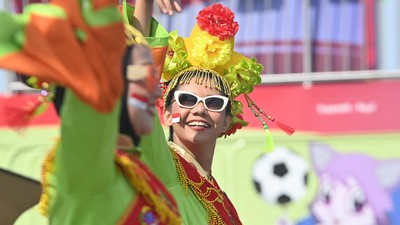 Tarian Nusantara Jadi Bentuk Dukungan Timnas Indonesia di Qatar