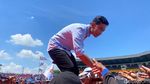 Momen Gibran Sapa Buruh Jatim di Sidoarjo