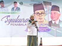 Dedi Iskandar Berterima Kasih 2 Tokoh Al-Washliyah Jadi Nama Jalan di Medan