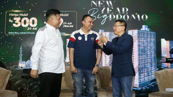 Property Talks digelar di Tower Ekki Podomoro Golf View, Jawa Barat. Diskusi ini membahas properti sebagai investasi masa depan bagi generasi muda.