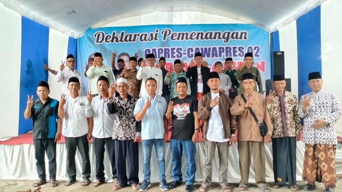 Forum Komunikasi warga NU Bojonegoro deklarasi dukungan ke Prabowo-Gibran (dok. Ist)