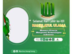40 Link Twibbon Harlah NU Ke-101 Berbagai Tema