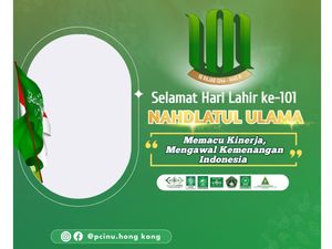 40 Link Twibbon Harlah NU Ke-101 Berbagai Tema