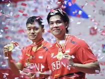 Bangga! Leo/Daniel Juara Indonesia Masters 2024