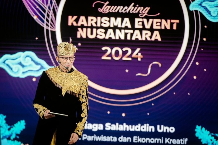 Menteri Pariwisata dan Ekonomi Kreatif Sandiaga Salahuddin Uno