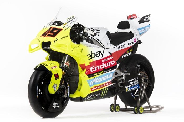 Tim Vr46 Ngejreng! Ini Potret Motor Ducati Tim Pertamina Enduro VR46 Racing Team