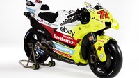 Ambisi tim Pertamina Enduro VR46 Racing ditunjukkan melalui desain grafis yang modern dan inovatif, inspirasi dari kegemerlapan memori dari Tavullia. Foto: Dok. Pertamina Enduro VR46 Racing Team