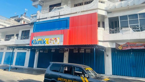 TKP pengeroyokan seorang pria hingga tewas di Sikka, Minggu dini hari (28/1/2024).