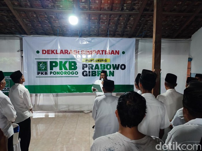 Simpatisan PKB deklarasi dukung Prabowo-Gibran