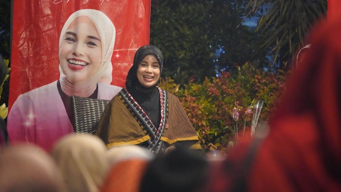 Siti Atikoh di Kota Batu (dok.istimewa)