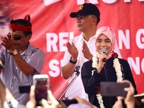 Pesan Atikoh ke Relawan Ganjar di Nganjuk: Jika Ada Intimidasi, Tabrak Saja