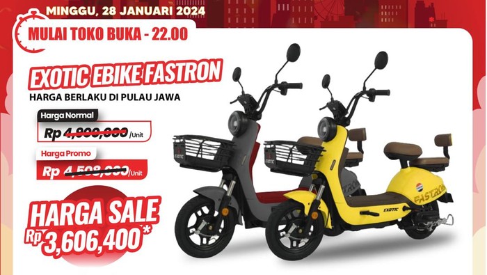 Transmart Full Day Sale kembali hadir Minggu (28/1/2024). Berbagai promosi hadir memenuhi kebutuhan para pelanggan setia Transmart seperti barang elektronik.