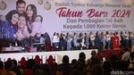 1.000 Koster Gereja Hadiri Ibadah Syukur Keluarga Maruarar Sirait