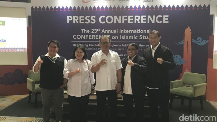 Konferensi pers AICIS 2024 diselenggarakan di Habitate Jakarta, Kuningan, Jakarta Selatan, Senin (29/1/2024)