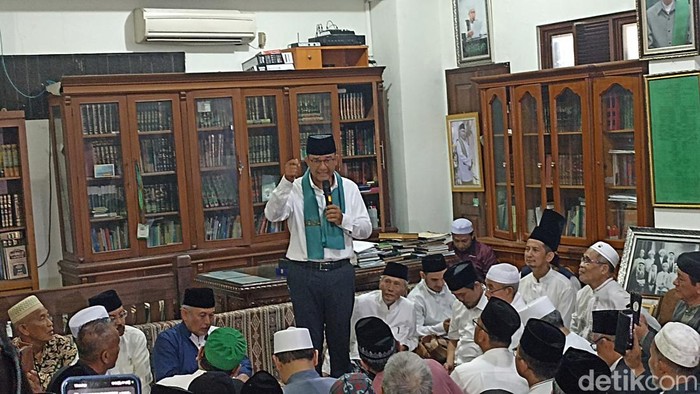 Anies Baswedan. (Tiara/detikcom)