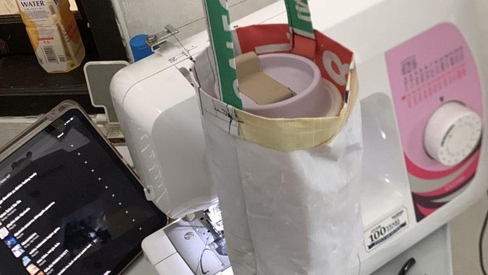 APK yang dicabut dari pohon disulap jadi tas.
