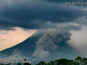 Lagi! Merapi Muntahkan Awan Panas 2 Kali dalam 15 Menit