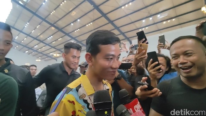 Gibran saat kampanye di Tegal, Jawa Tengah, Senin (29/1/2024).