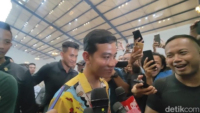 Gibran saat kampanye di Tegal, Jawa Tengah, Senin (29/1/2024).