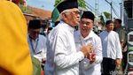 Momen Istri Gus Dur Hadiri Harlah ke-101 NU