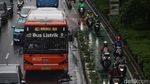 Hujan Sejak Pagi, Kebayoran Lama dan Sudirman Macet